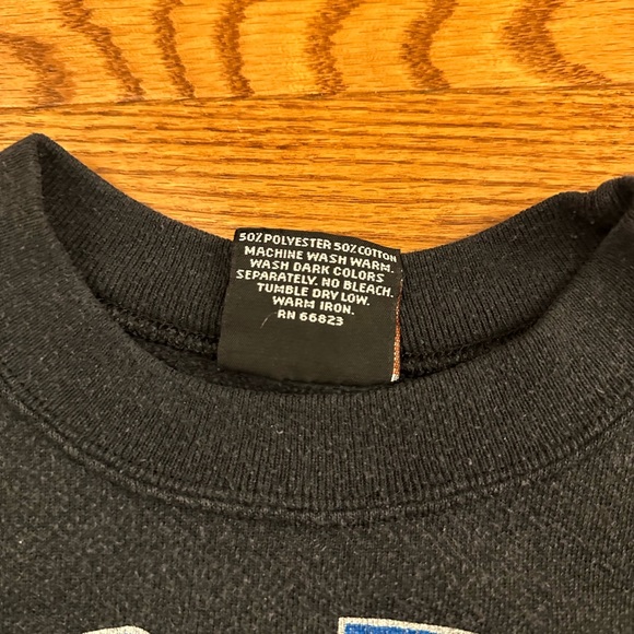 Vintage 1993 Harley-Davidson x Looney Tunes Sweatshirt Bugs Bunny size Large - Picture 3 of 5